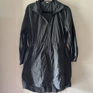OLD NAVY ACTIVE Womens Size S Cinched Waist Nylon Performance Windbreaker Jacket